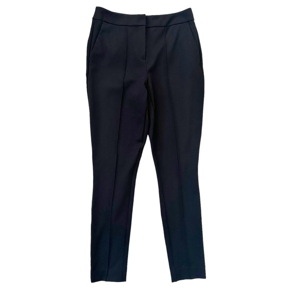 NWOT Boden Pleat Front Tapered Ponte Knit Pants in Black Size US 6 - Picture 2 of 7